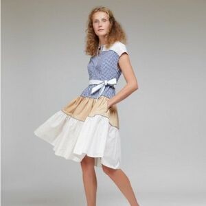 Love Binetti Elodie Plaid Picnic Style Dress from Anthropologie
